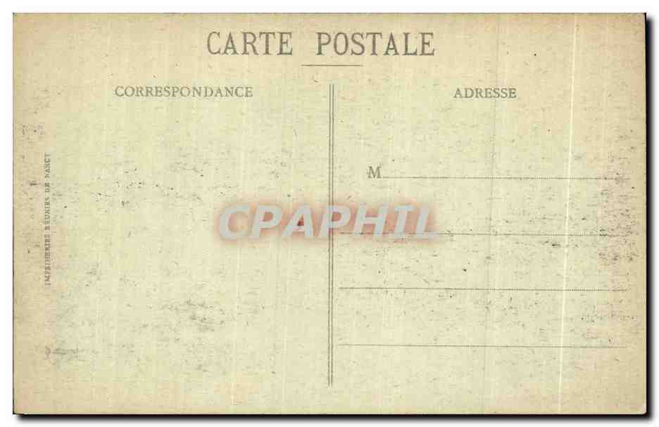 CPA Le Havre Effet de Vague Bateaux — Verso