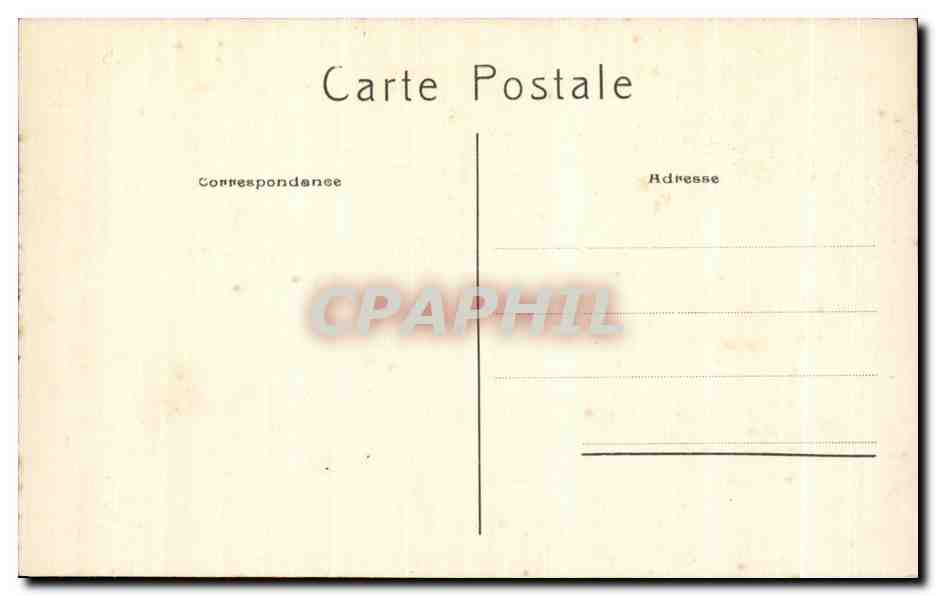 CPA Le Havre Effet Digue par gnos temps — Rückseite