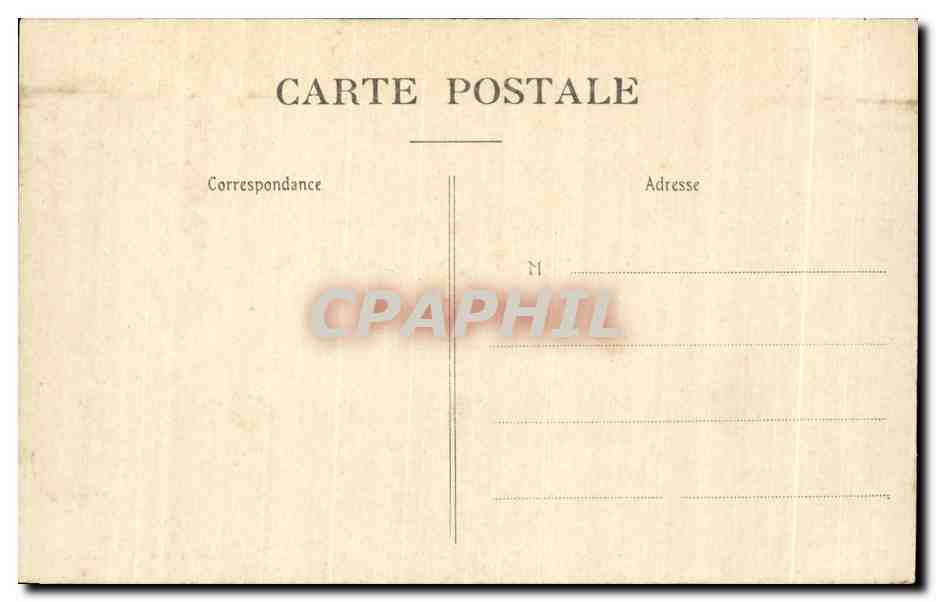 CPA Le Havre Coup de Vent — Verso