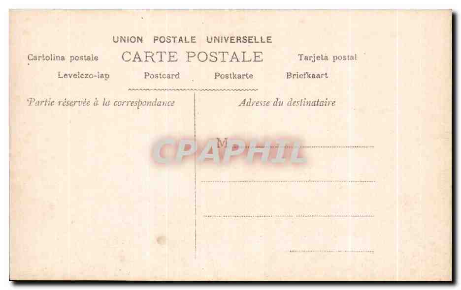 CPA Le Havre Jetee Nord Effet De Tempete — Rückseite