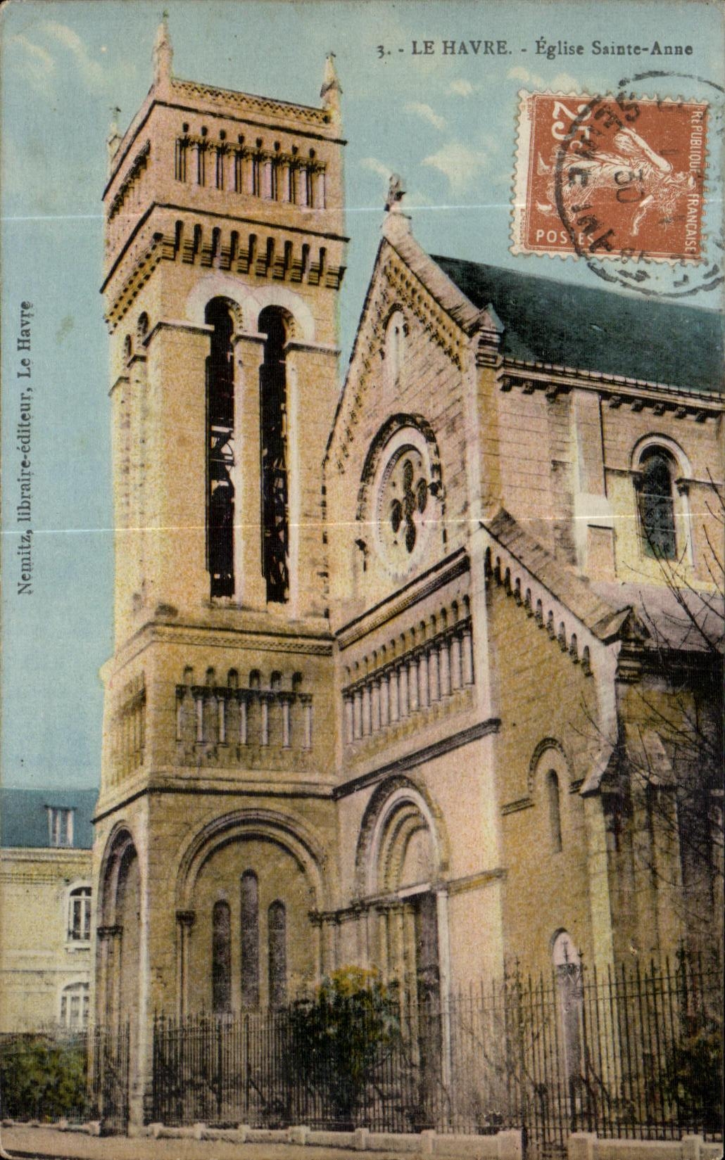 CPA La Havre Eglise Sainte Anne