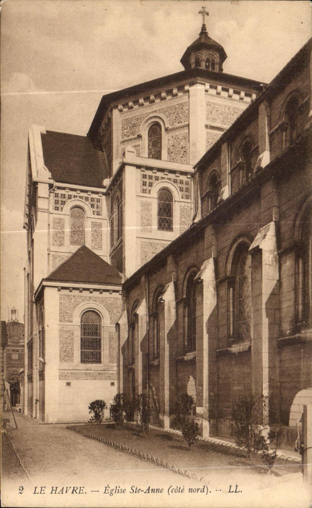 CPA Le Havre Eglise Ste Anne
