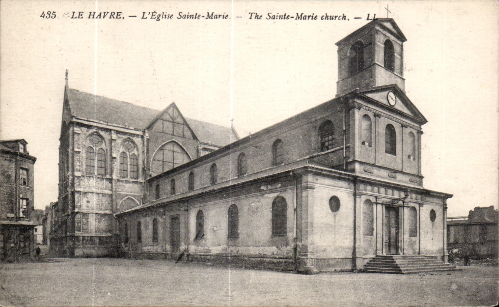 CPA Le Havre L Eglise Saint Anne The Sainte Marie church