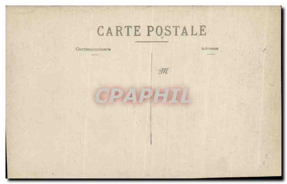 CPA Trombe Au Havre le 11 septembre 1908 Ouragan Hurricane — Rückseite