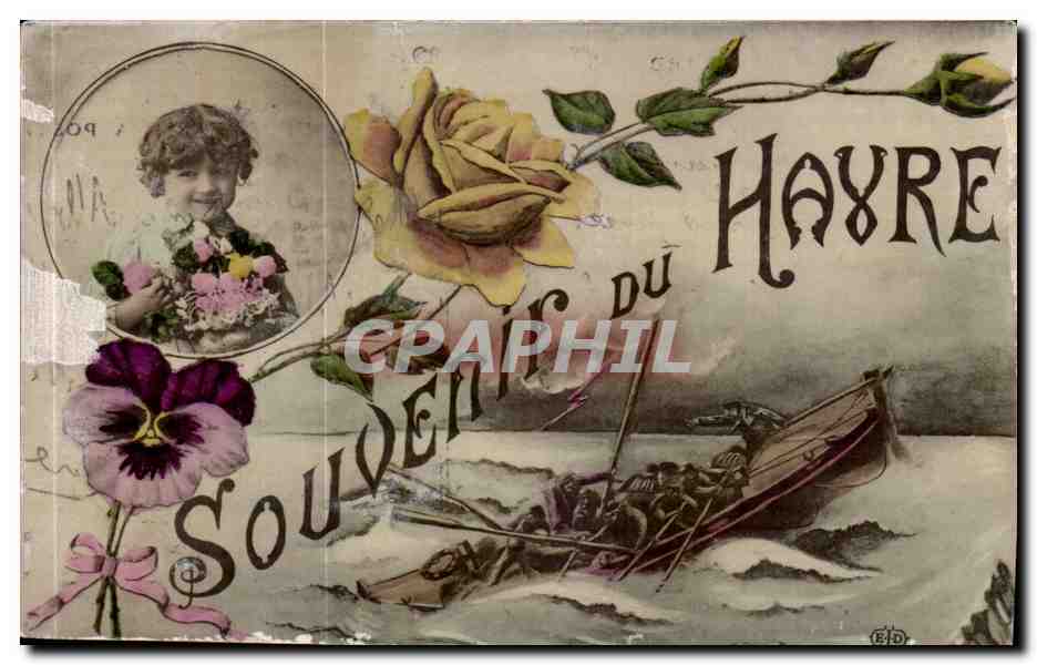 CPA Souvenir du Havre Casino et Hotel Marie Christine Henry Vivier Proprietaire