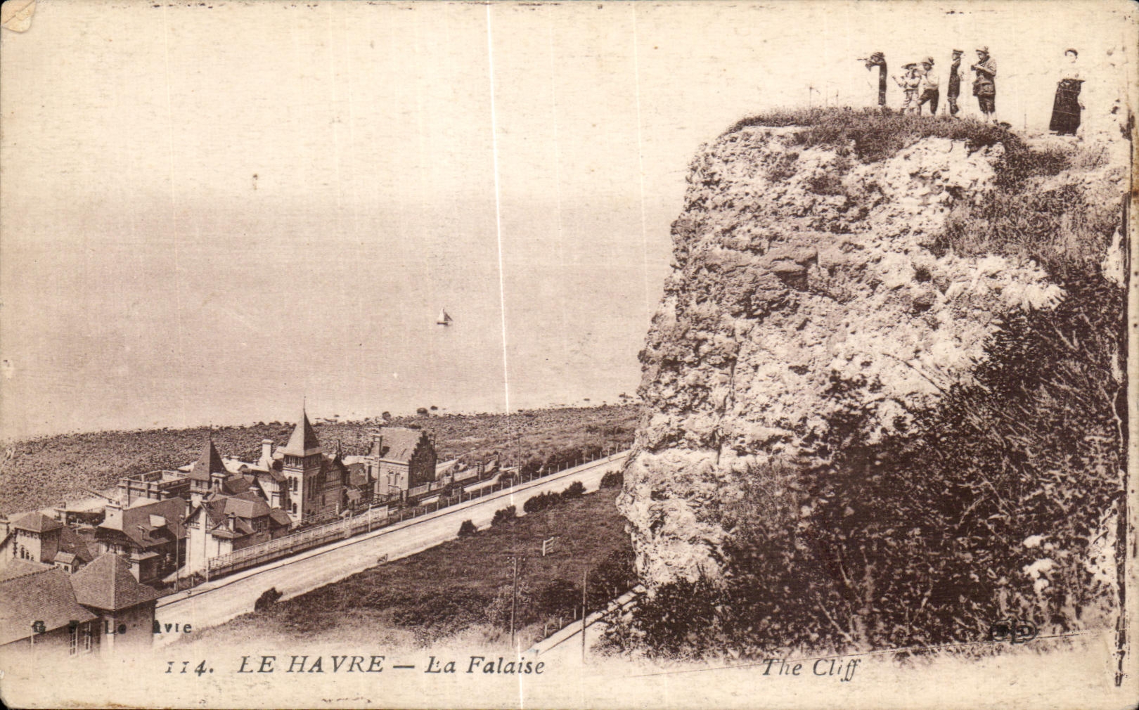 CPA Le Havre La Falaise