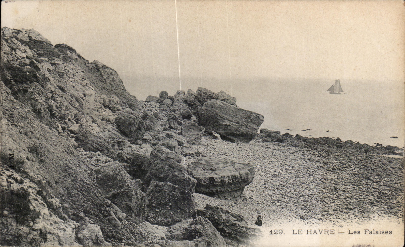 CPA La Havre les Falaises