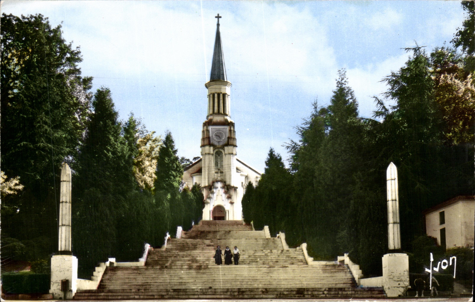 Bagnoles-de-l'Orne — L'Église — Éditions d'art YVCN, Paris