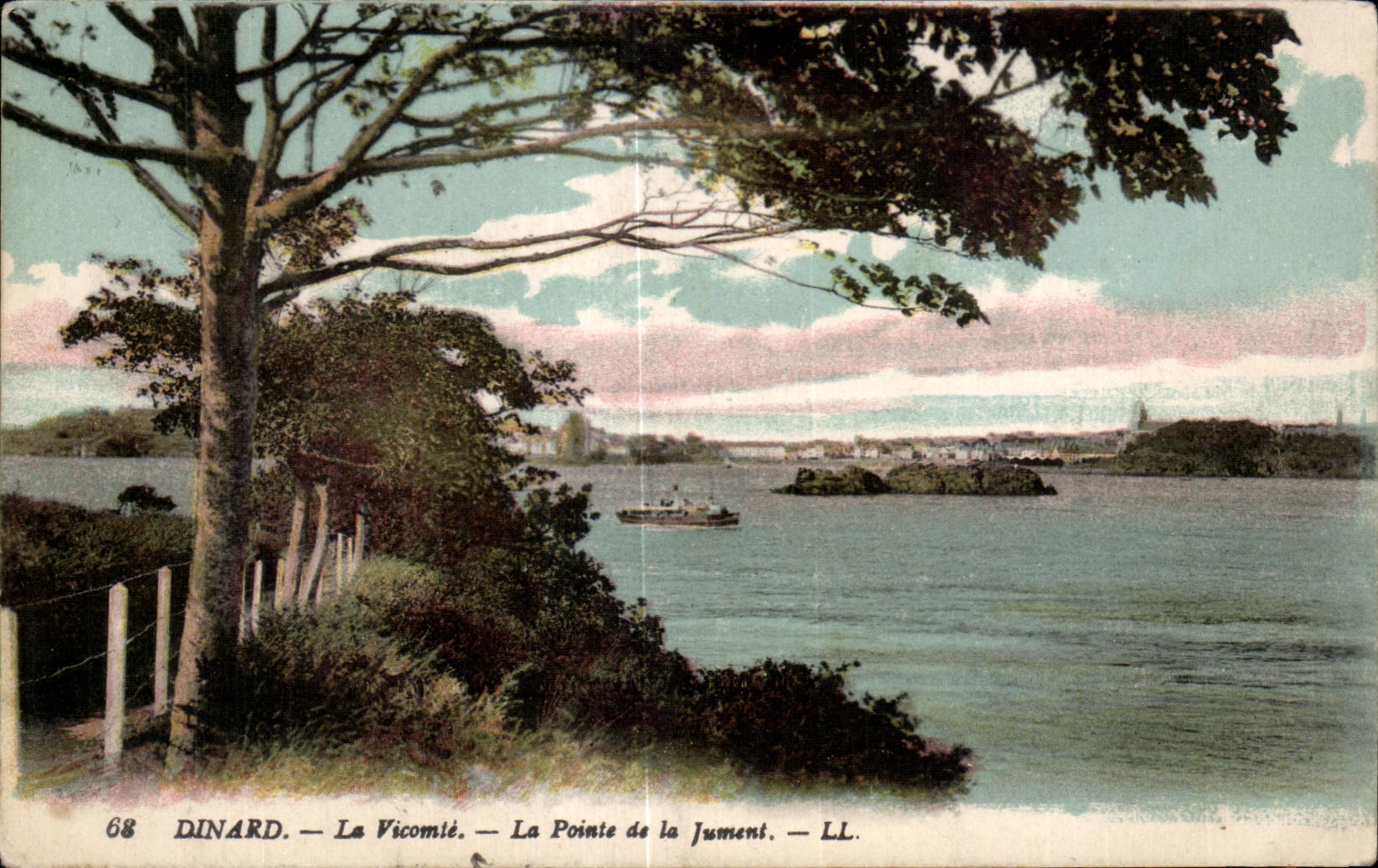 Dinard — La Viscomié — La Pointe de la Jument — LL. — N°68