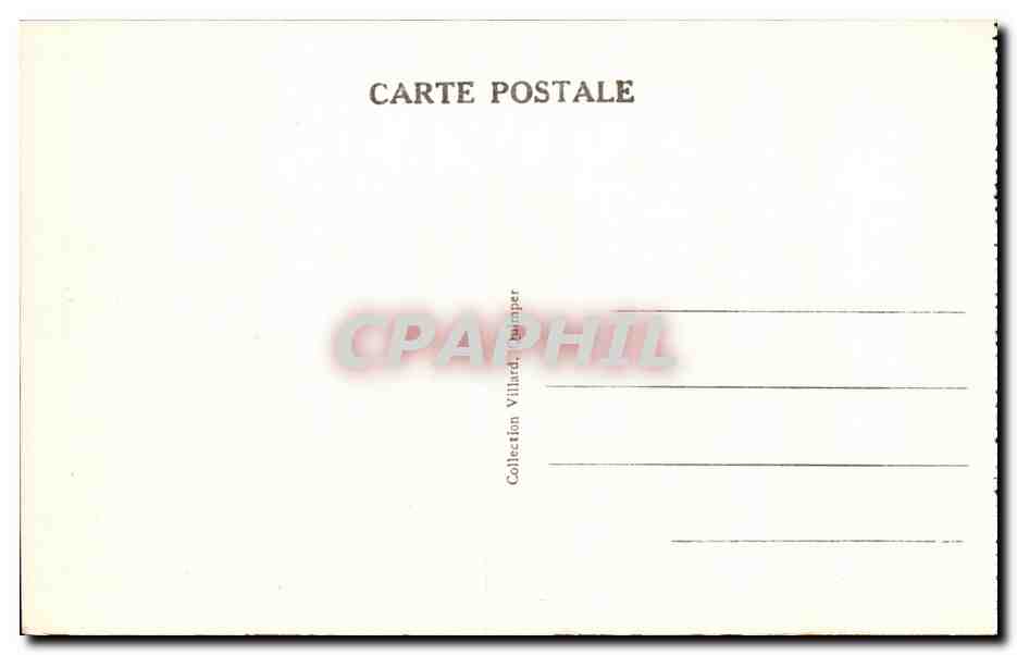 Le Raz de Sein au Coucher de Soleil — Allumage des Feux à la Vieille - Gorlegreiz et Gorlebella — Collection Villard, Dampmer — Reverso