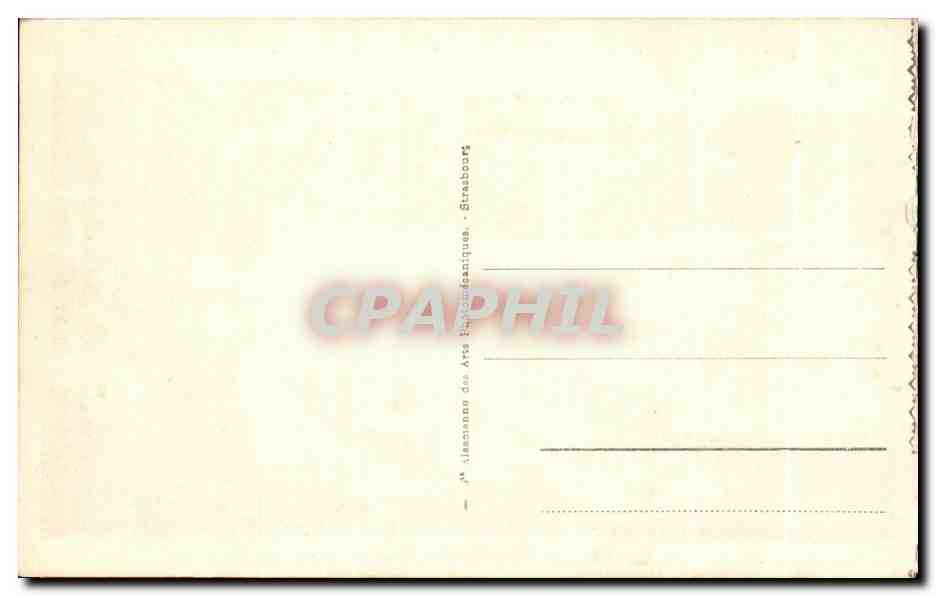 CPA Perros Guirec lage de Trestraou  — Verso