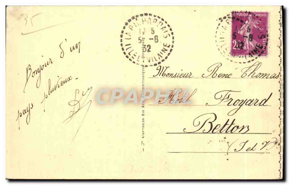Les Bords de la Rance - St-Puliac - La Vierge de Grainfolay — Reverso