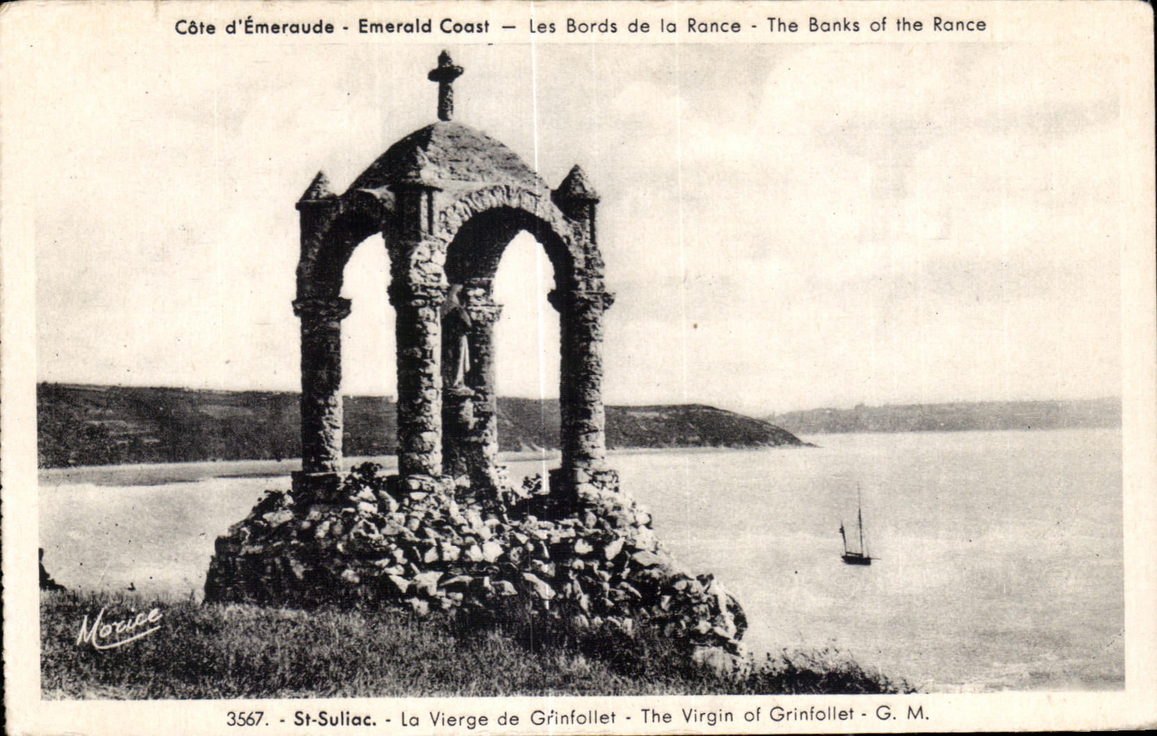 St-Suliac - La Vierge de Grinfollet - G. M. - Morice