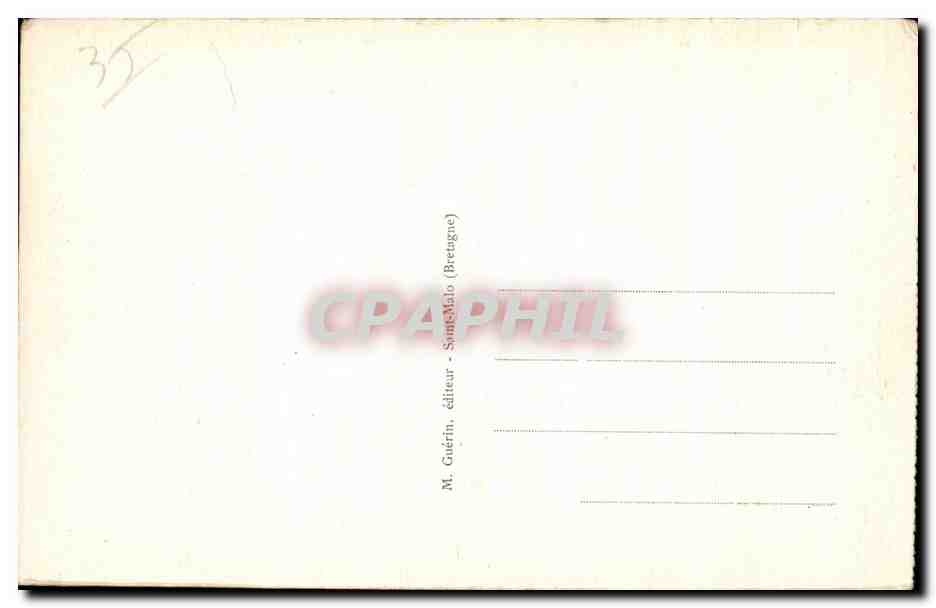 St-Suliac - La Vierge de Grinfollet - G. M. - Morice — Reverso