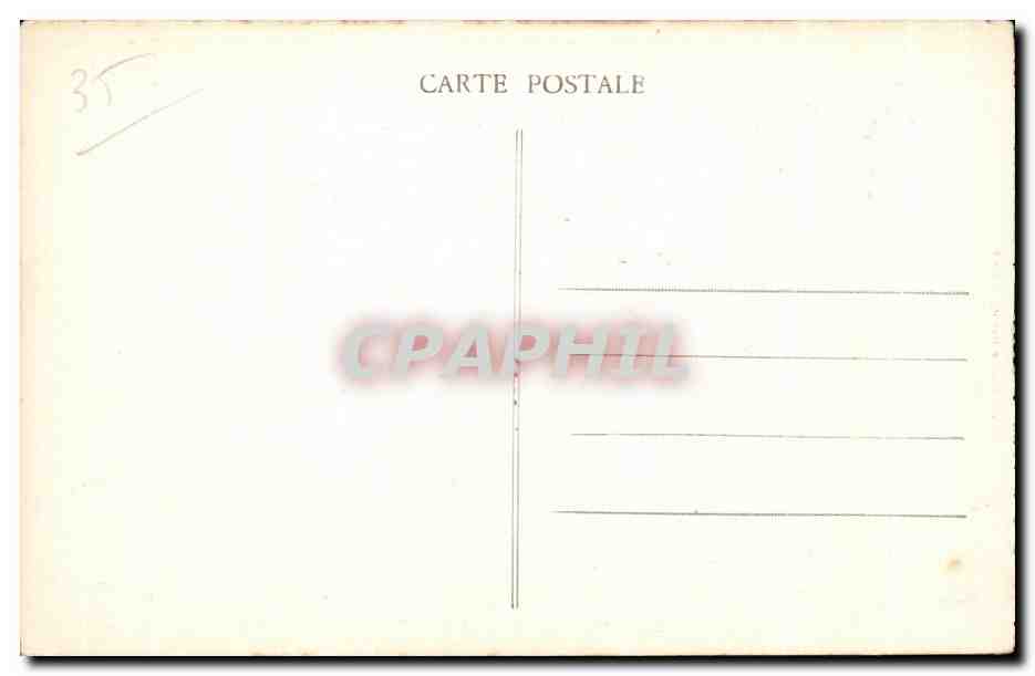 La Vierge de Grinfollet — Côte d'Émeraude — Édition Maurice Gudera, St-Malo, n° 3567 — Reverso