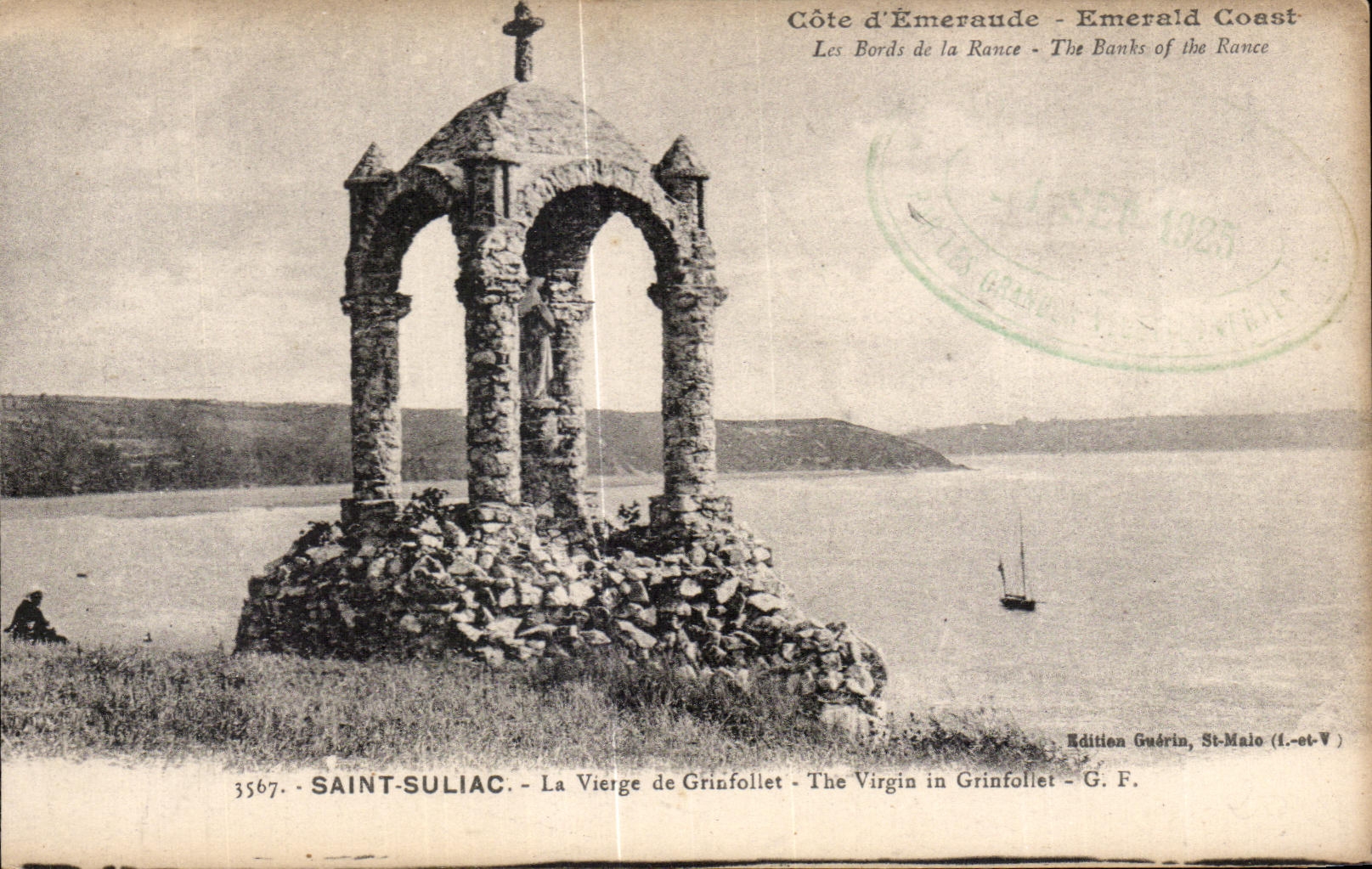 Saint-Suliac — La Vierge de Grinfollet — Édition Guérin, St-Malo (1.-et-V.)