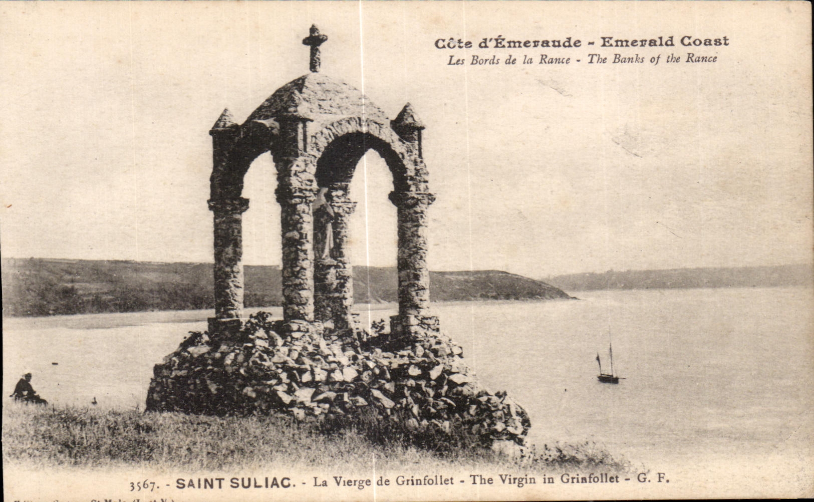 Saint Suliac — La Vierge de Grinfollet — G. F. — n° 3567