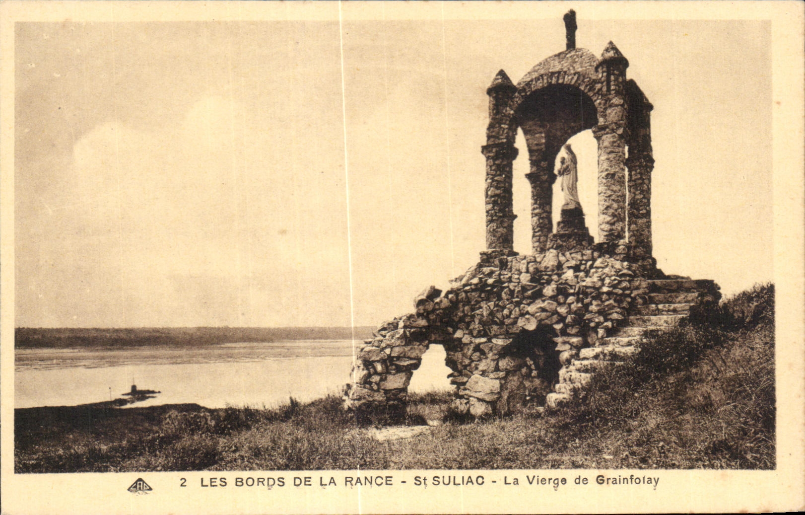 Les Bords de la Rance - St Suliac - La Vierge de Grainfolay