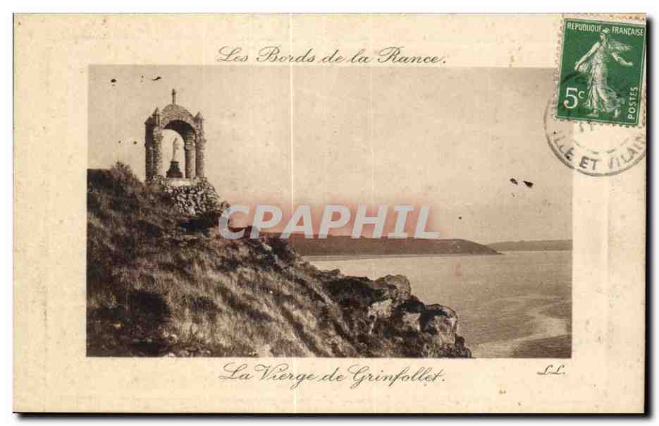 La Vierge de Grinfollet — Les Bords de la France — éditée par L.L.