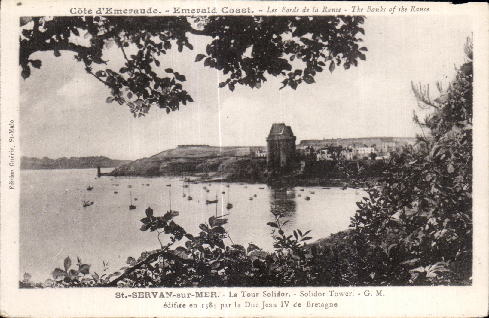 St.-Sérvan-sur-Mer — La Tour Solidor — Édition Guérin, St-Malo