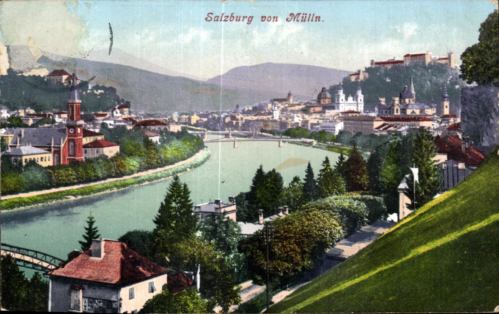 CPA Salzburg von Miilln