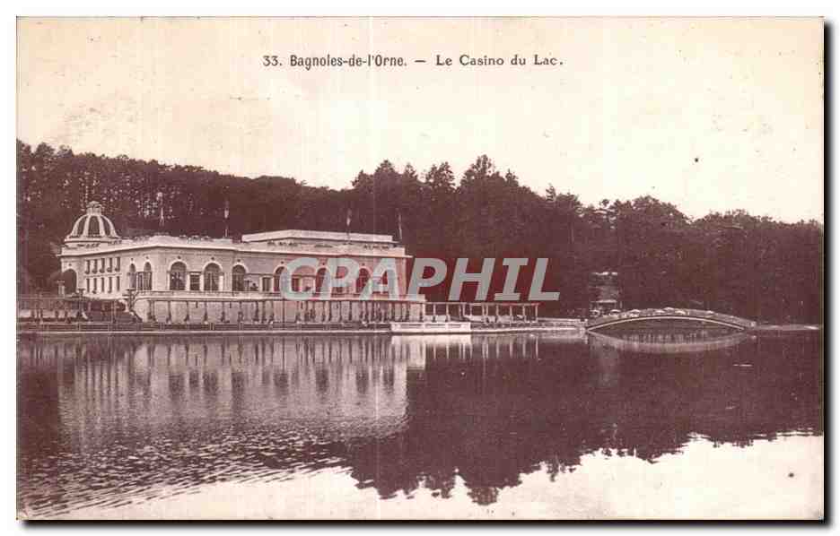 Bagnoles-de-l'Orne — El Casino del Lago — Graphil