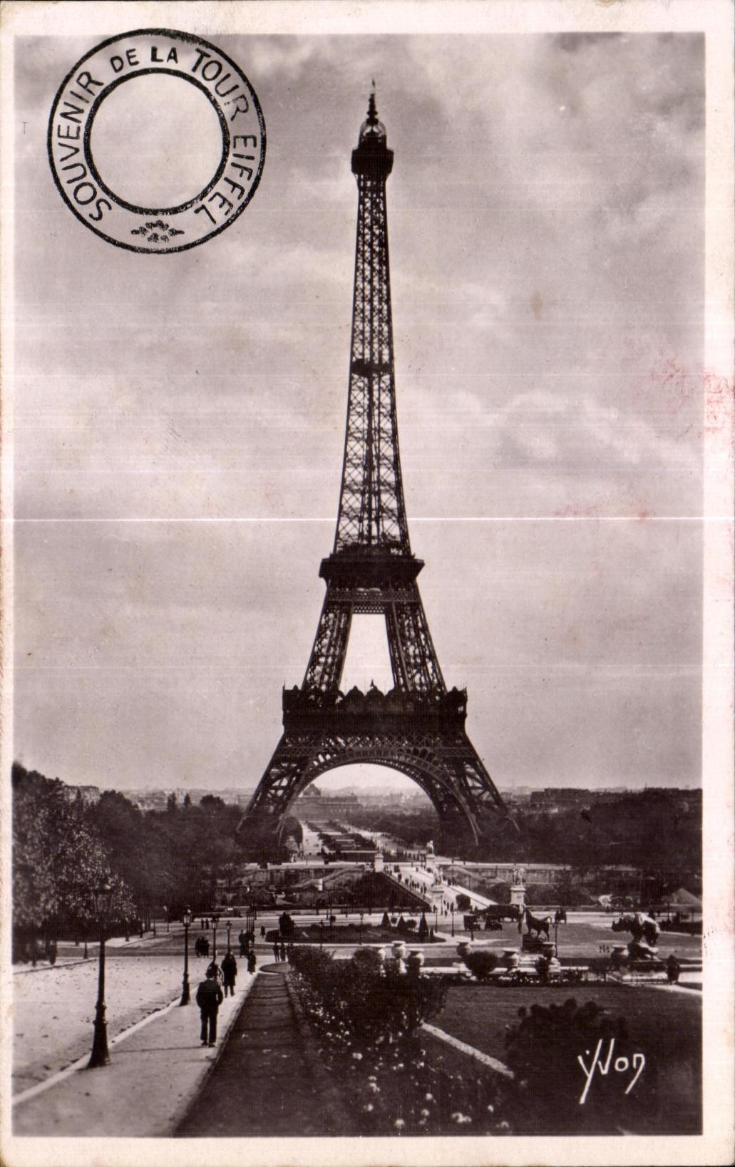 La Tour Eiffel — Paris — Souvenir de la Tour Eiffel, éd. Yvon