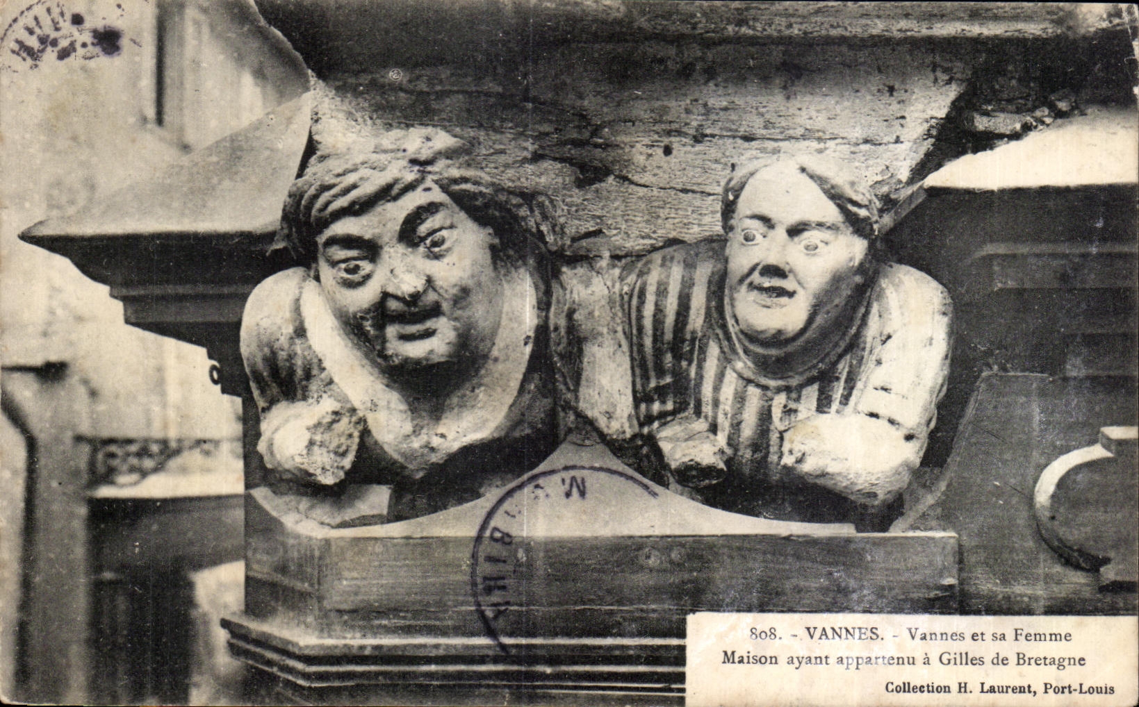 CPA Vannes Vannes et sa Femme Maison ayant apparrenu a Gilles de Bretagne