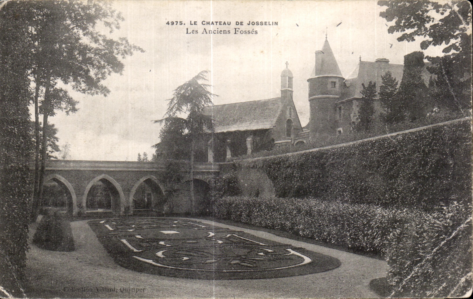 CPA Le Chateau De Josselin Les Anciens Fosses