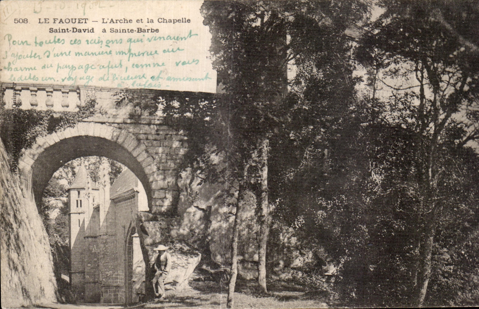Le Faouët — L'Arche et la Chapelle Saint-David à Sainte-Barbe