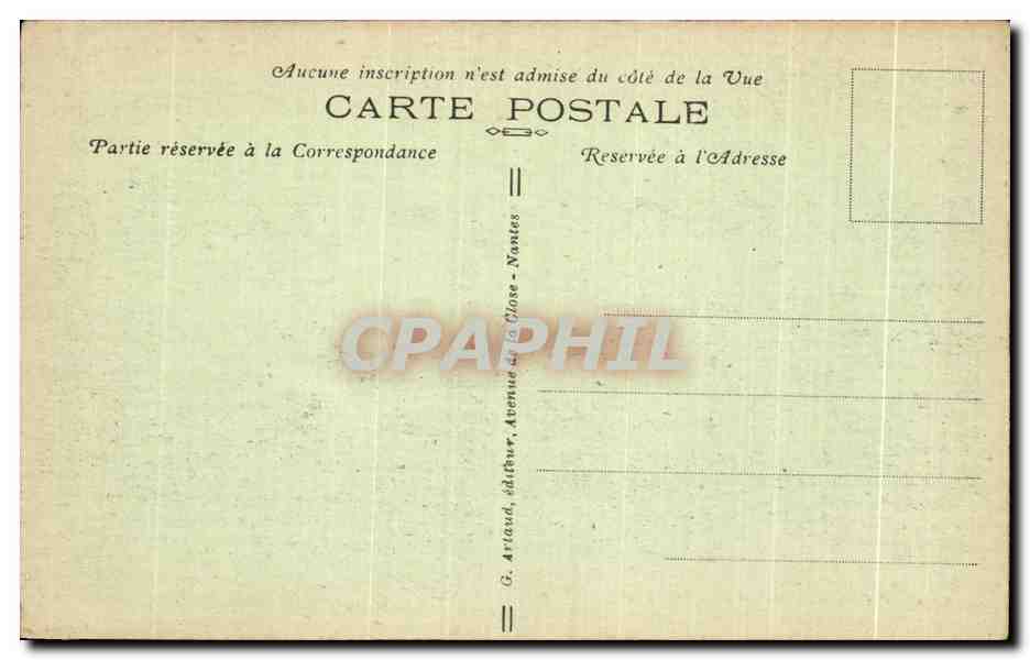 PLOERMEL — Un coin de l'Étang au Duc — G. Arland, éditeur — Verso