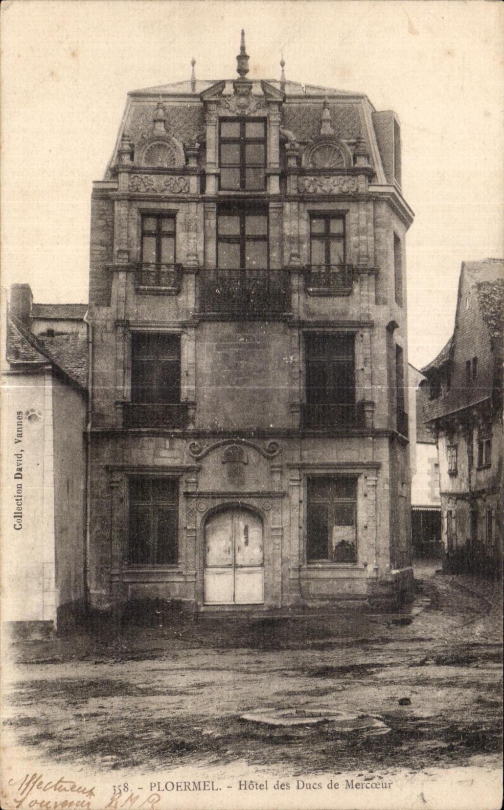 CPA Ploermel Hotel des Ducs de Mercoeur