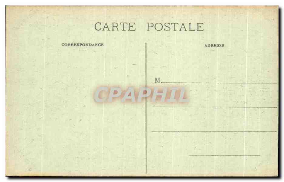 Pontivy - Square de la Fédération — éditeur A. Waron, Saint-Brieuc, n° 8534 — Rückseite