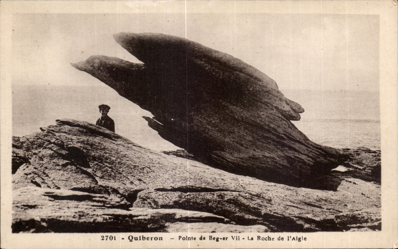 Quiberon - Pointe de Beg-er Vil - La Roche de l'Aigle — Laurent-Nel, France