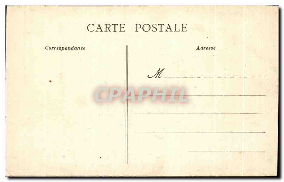 CPA Rochefort en Terre Interieur de L eglise Au Fond L entree du ebeeur — Rückseite