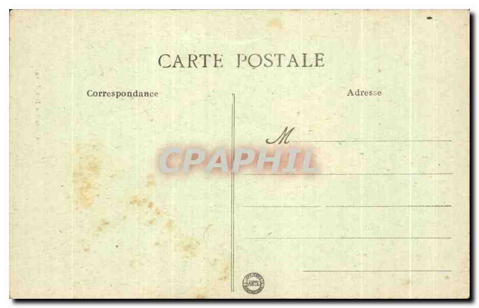 CPA Rochefort En Terre Morbihan Le Calvaire — Rückseite