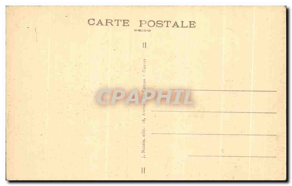 CPA Rochefort En Terre Terre (Morbihan) Le Chateau La Cour d Honneur — Rückseite