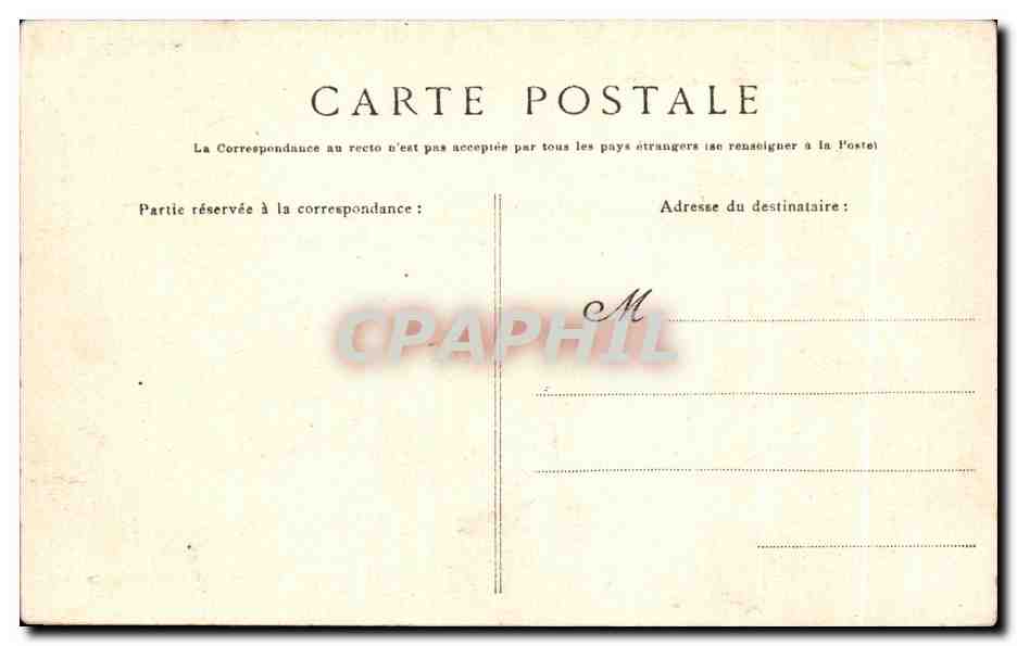 CPA La Vallee Tre Auray La Pierre Branlante de Brech Cote Ouest — Back