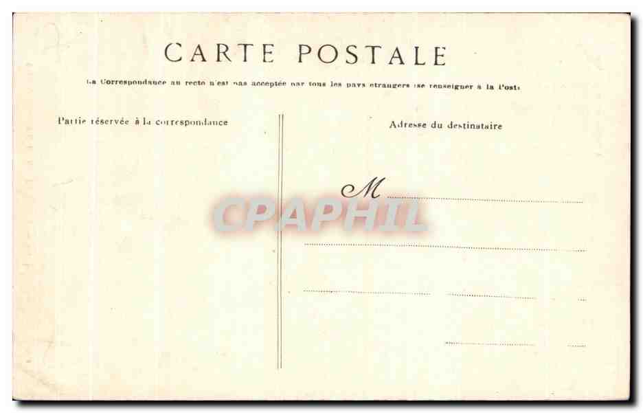 CPA sainte Anne D Auray La Fontaine miraculeuse — Rückseite