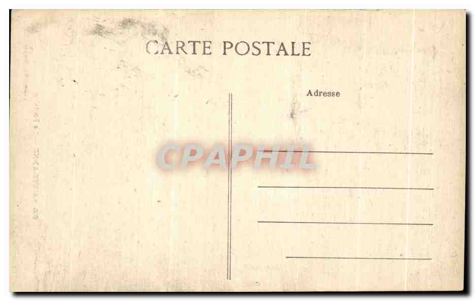CPA sainte Anne La Fontaine  — Verso