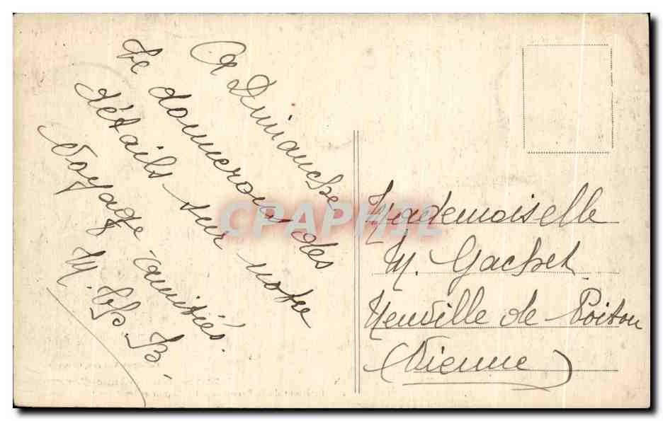 Intérieur de la Basilique - Le Chœur et les Autels du Trousept — Collection Villaroumper, n° 2053 bis — Verso