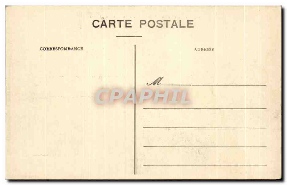 Presqu'île de Quiberon — Le Fort Penthièvre — Collection Villard, Quimper — Rückseite