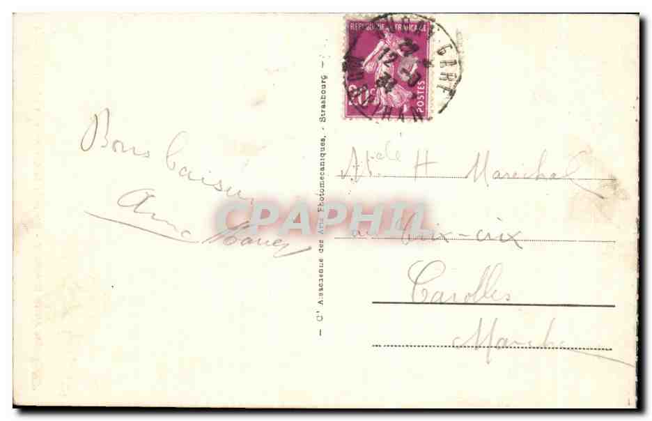 CPA Sainte Anne D Auray Chapelle de Ste Anne et l Autel Privilegie — Verso