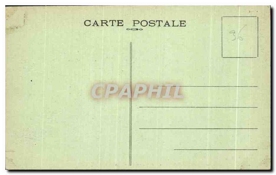 CPA Chateau De Josselin Le Grand Salon — Rückseite
