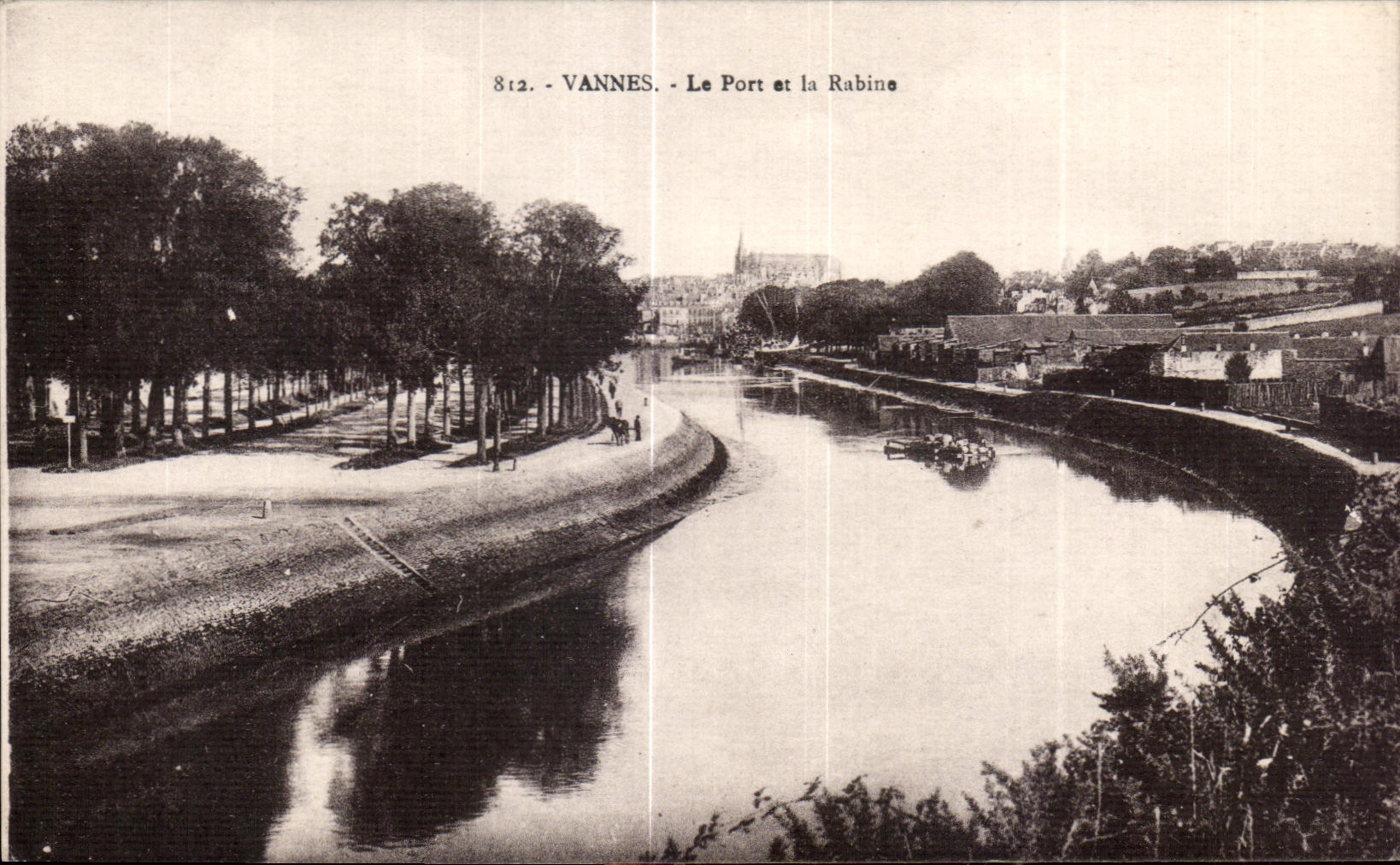 VANNES - Le Port et la Rabine — éditeur anonyme, n° de série 812