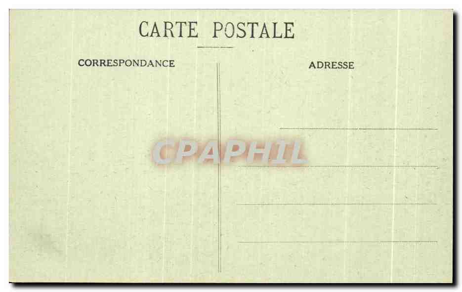 CPA Vannes L Ancienne Mairie — Rückseite