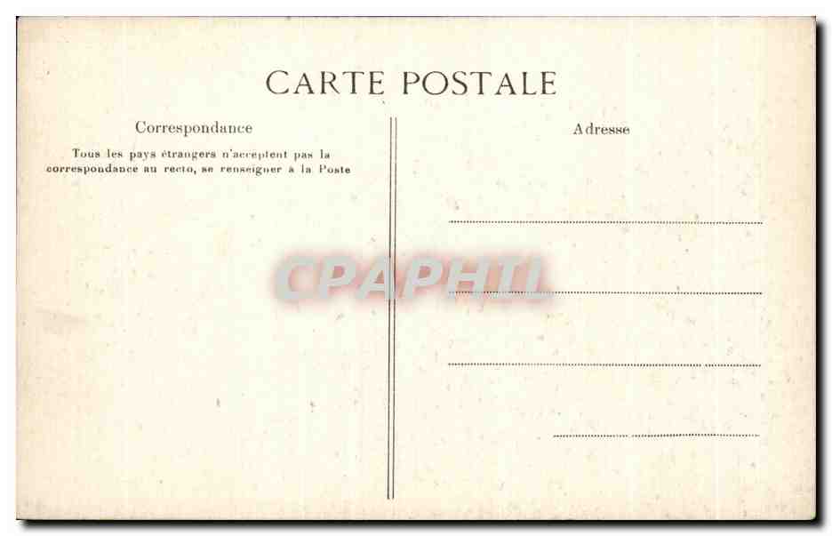 CPA Vannes La Promenade de la Garenne Lavandieres Lavoirs  — Rückseite