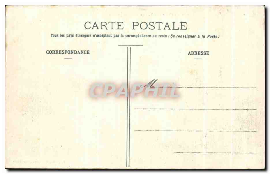 CPA Vannes Vue de la Ville prise de la Garenne — Rückseite