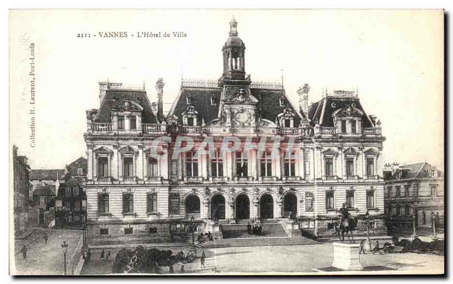 CPA Vannes L Hotel de Ville