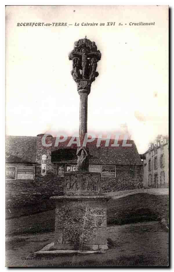 CPA Rochefort Le Calvaire au XVI Crucifiement 